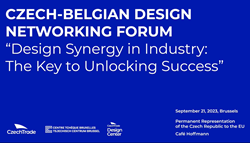 The first Czech-Belgian Design Forum took place in Brussels